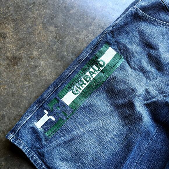 Rare Vintage‎ Girbaud Baggy Denim Shorts - Picture 2 of 6